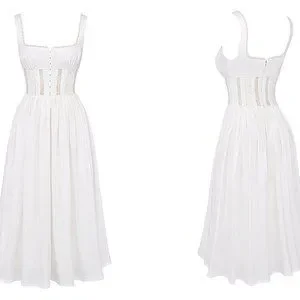 House of CB | Dresses | House Of Cb Perle White Lace Trim